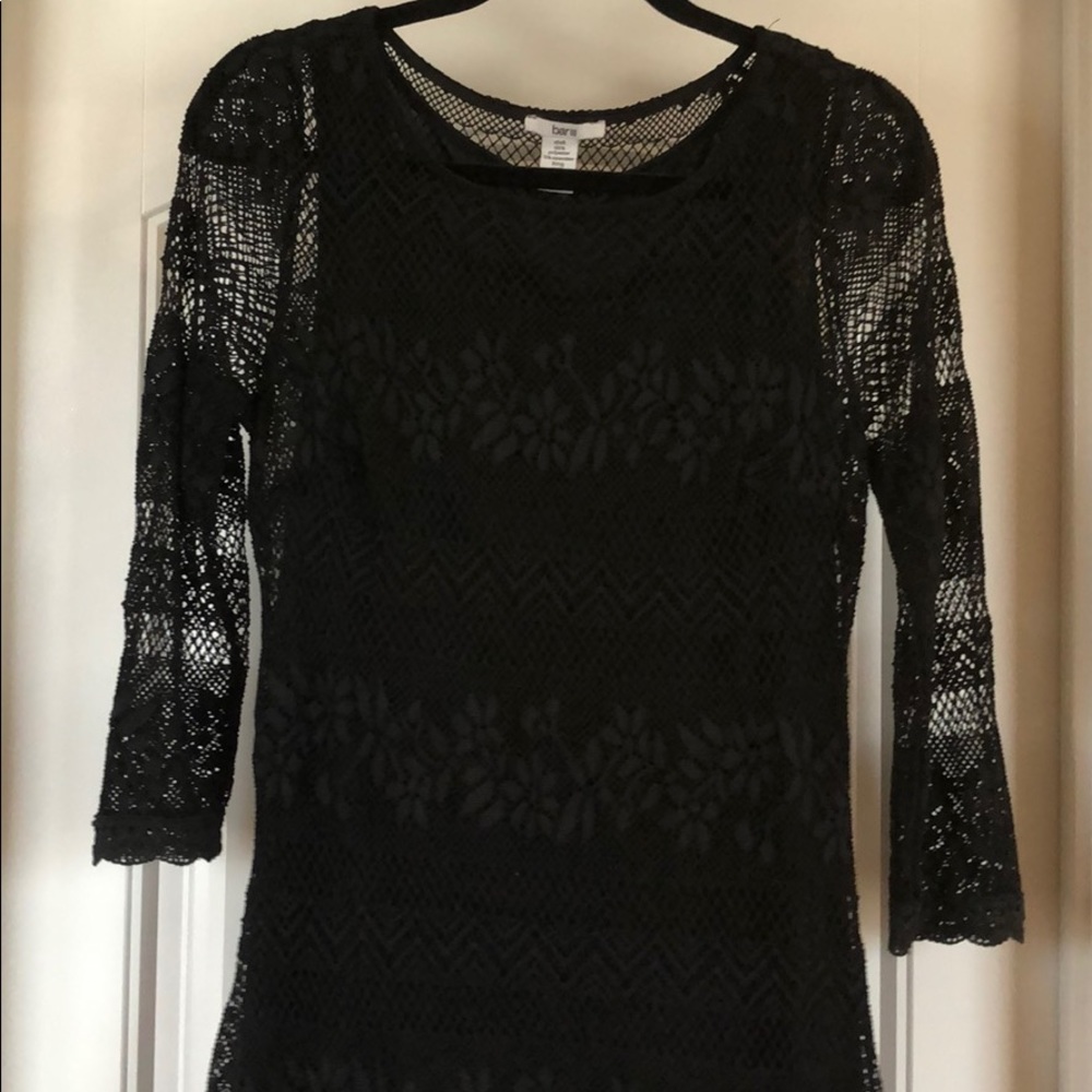 Bar 111 Crochet Blk Dress